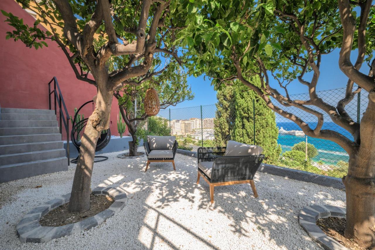 Proche Monaco, Vue Mer, Acces Plage Et Jardin Privatif Saint-Antoine  Exterior foto